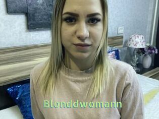Blonddwomann