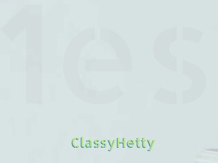 ClassyHetty