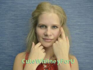 CuteWhitneyForU