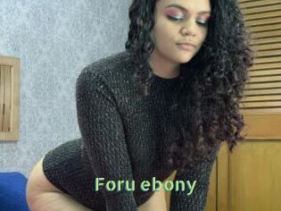 foru_ebony Une Etudiante Sexy