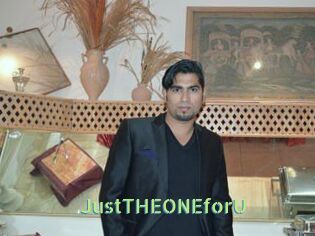JustTHEONEforU