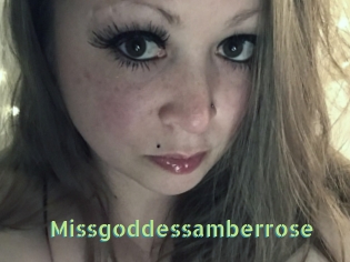 Missgoddessamberrose