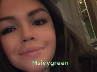 msivygreen Une Etudiante Sexy