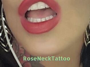 RoseNeckTattoo