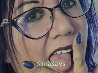 Sanasays