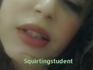 Squirtingstudent