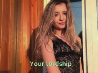 Your_lordship